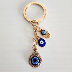 Evil Eye Keychain Charm